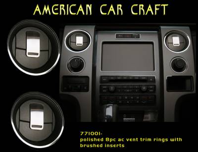 American Car Craft - ACC DBoard Air Vent Trim - 771001