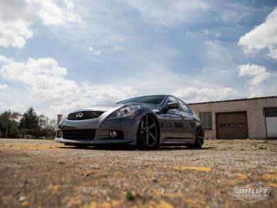 AIRLIFT PERFORMANCE  - Airlift Infiniti G37 Coupe/Sedan 08-14 Performance Air Ride System 75521 /75621 Manual/3S/3P/3H