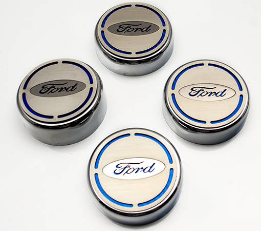 American Car Craft - ACC Engine Fluid Caps - 173005-SBLK