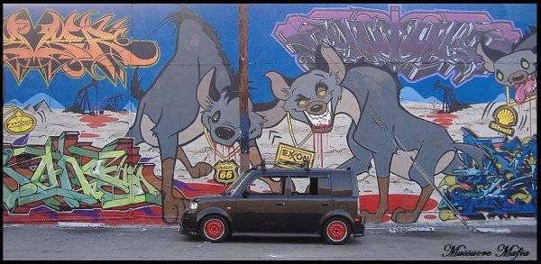 melrose CA graffitty