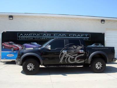 American Car Craft - ACC Ford Raptor Pillar Post Carbon Fiber Wrap 4Pc 2009-2013 - 772012 - Image 3