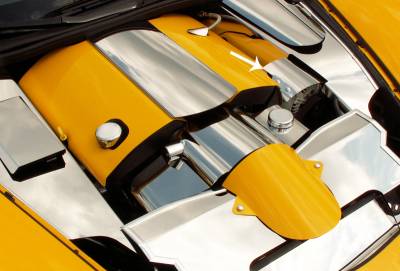 Modern Muscle Car Steel - Chevrolet C6 Corvette - American Car Craft - ACC Alternator Cover - 043033