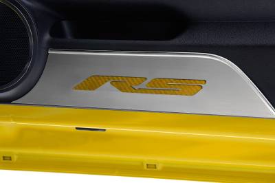 Modern Muscle Car Steel - Chevrolet Camaro - American Car Craft - ACC Door Panel Insert - 101018-YLW
