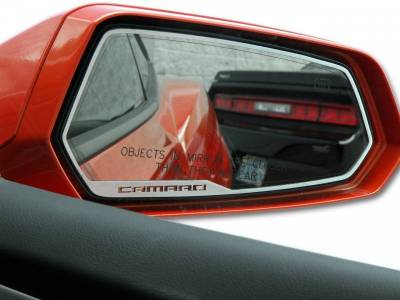 Modern Muscle Car Steel - Chevrolet Camaro - American Car Craft - ACC Door Mirror TrimRing - 102056