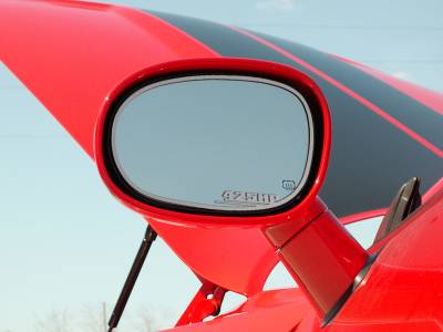 Modern Muscle Car Steel - Dodge Challenger - American Car Craft - ACC Door Mirror TrimRing - 151015