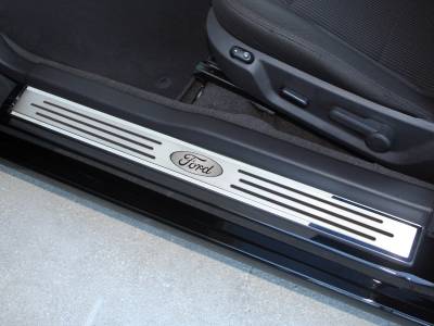 Modern Muscle Car Steel - Ford Mustang - American Car Craft - ACC Door Sill Plate - 271028