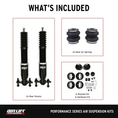 AIRLIFT 76507 MUSTANG S550/S650 REAR AIR KIT D2BDMOTORWERKS.COM
