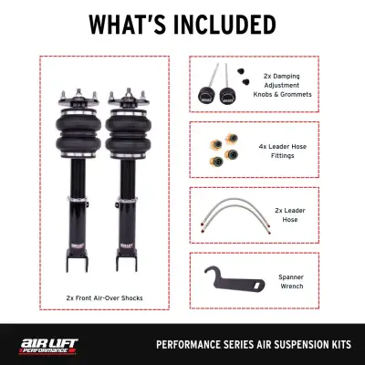 AIRLIFT 76518 FRONT LEXUS AIR STRUTS