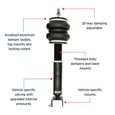 AIRLIFT Q50 RWD/AWD REAR AIR STRUTS 14-24