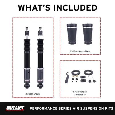 AIRLIFT MUSTANG S197 05-14 REAR AIR KIT 76515