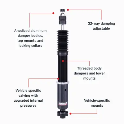 AIRLIFT MUSTANG S197 05-14 REAR AIR KIT 76515